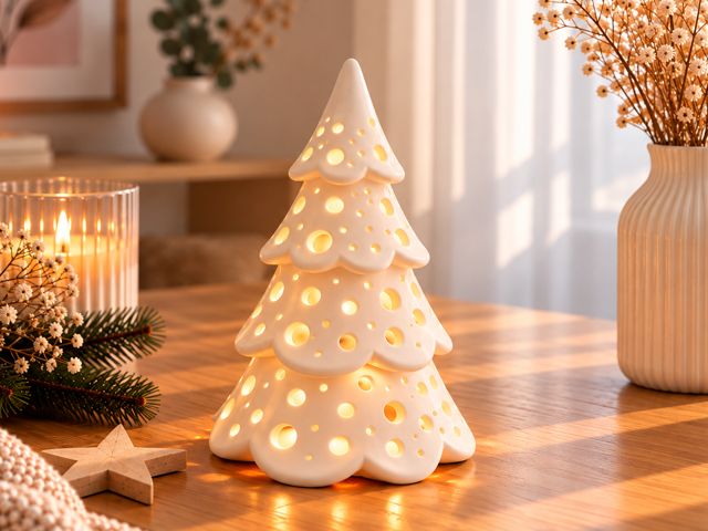 Luminaria scandinavian christmas tree – moderno
