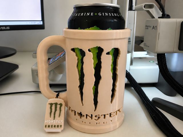 Monster energy porta lattina