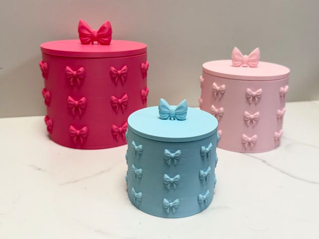 Bow recipiente com tampa