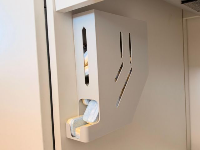 Dishwasher tablet dispenser